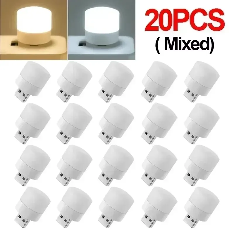 Usb Hub - LED Table Lamp Lights Room Plug