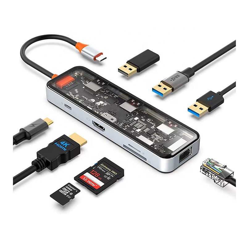 USB C Hub with 4K   Port Ether - Usb C Hub 评论和价格