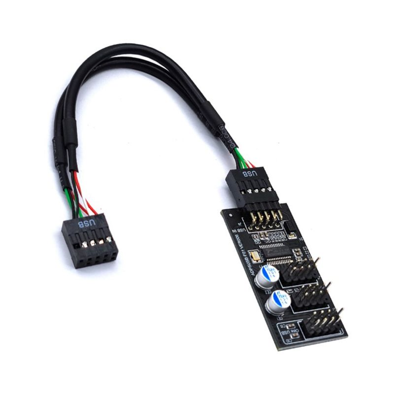 ABQX 9Pin USB Hub Connector US - Usb Hub 评论和价格