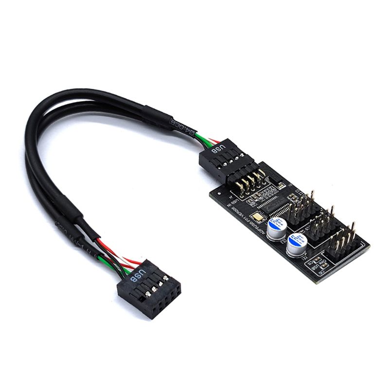 ABQX 9Pin USB Hub Connector US - Usb Hub 评论和价格