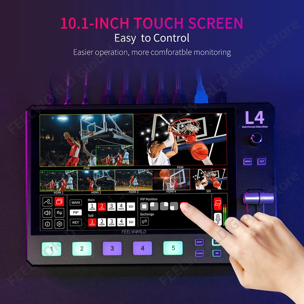 FEELWORLD L4 10.1 Inch Multi C - Hdmi Cable 评论和价格