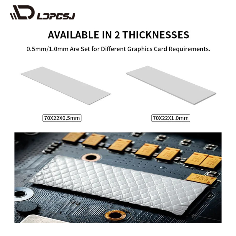 LDPCSJ M.2 SSD Thermal Pad 70x - Laptop Cooling Pad 评论和价格