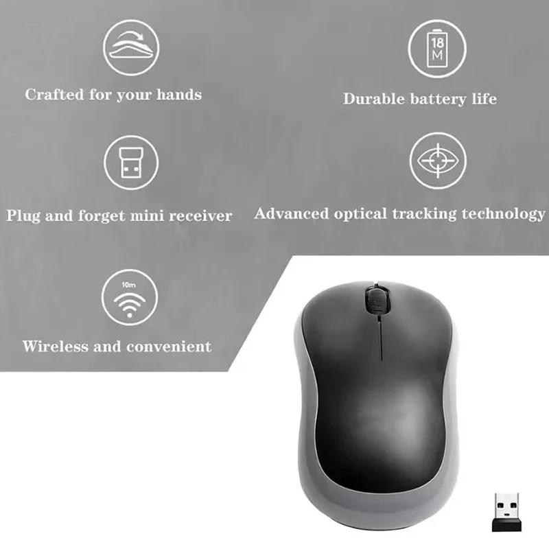 2027M185 Mini Wireless Mouse C - Laptop Mouse 评论和价格