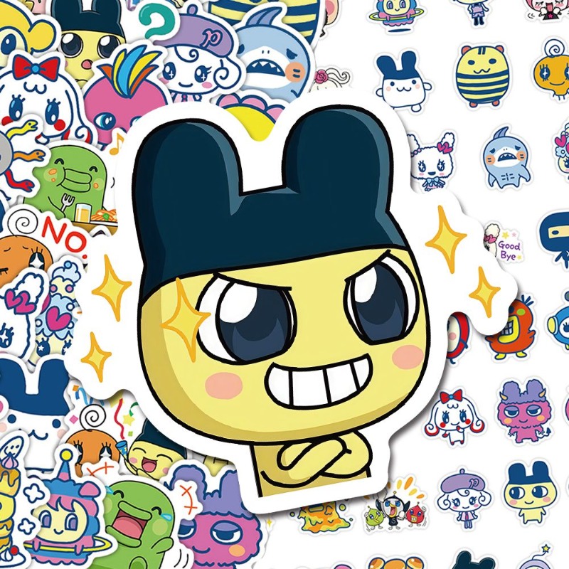Japanese Tamagotchi Stickers E - Laptop Original Accessories 评论和价格