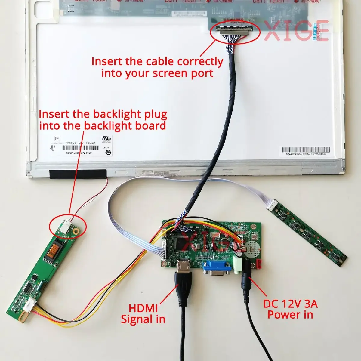Display Drive Controller Board - Hdmi Cable 评论和价格
