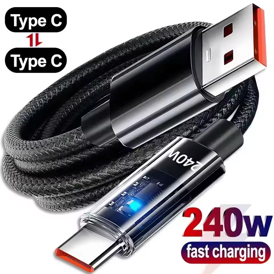 240W Dual Charging Line Type-C - Laptop Original Accessories 评论和价格
