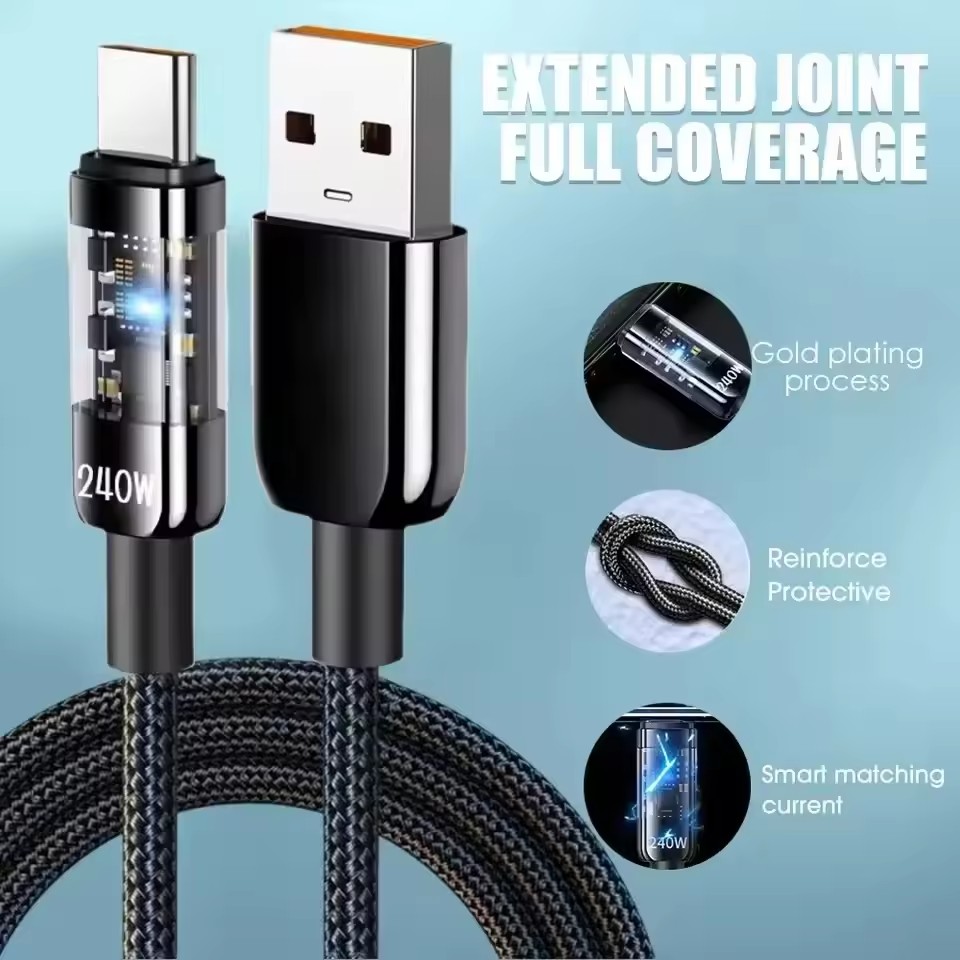 240W Dual Charging Line Type-C - Laptop Original Accessories 评论和价格