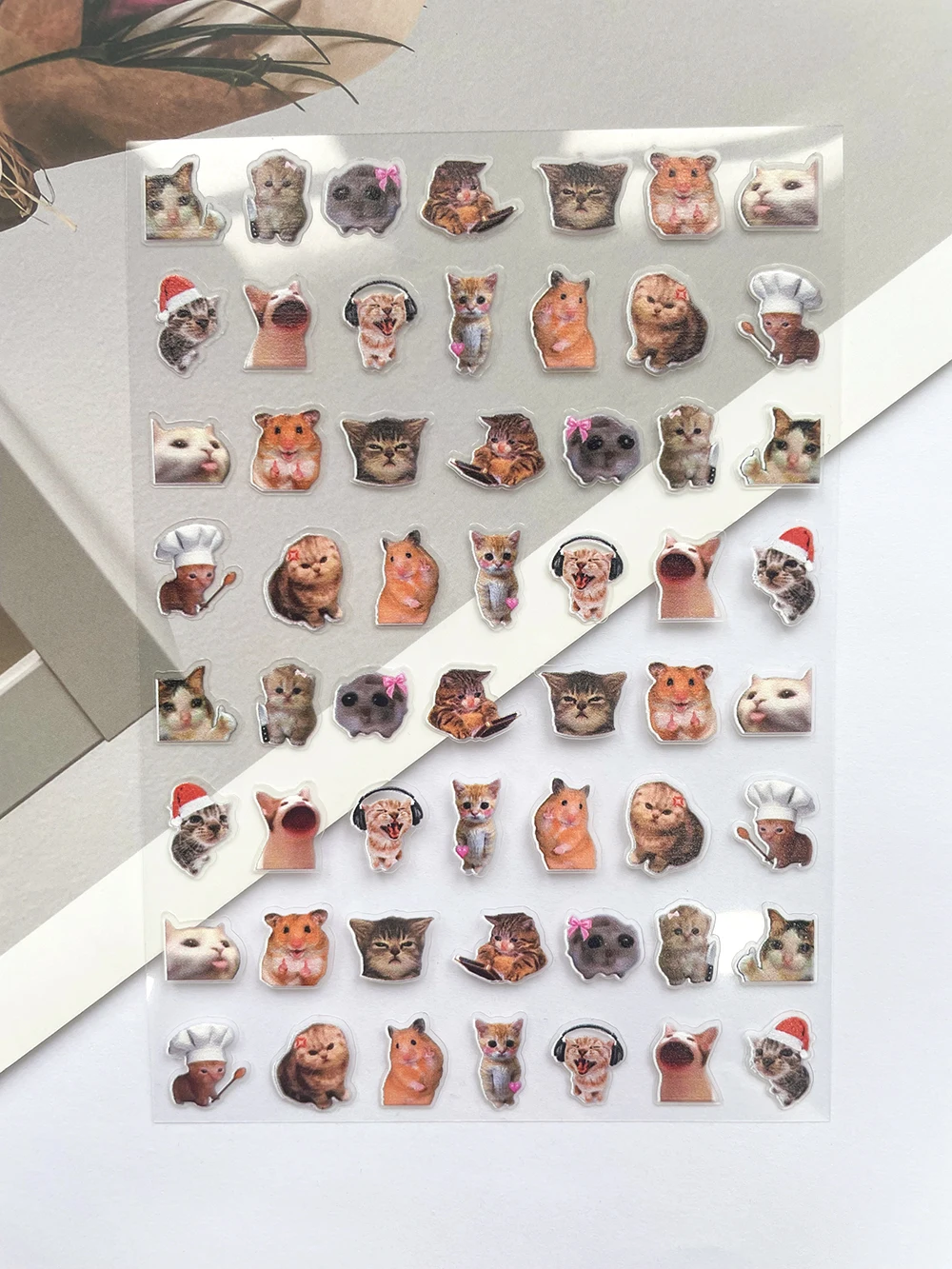 Mini Pvc Funny Cat Poster Good - Laptop Original Accessories 评论和价格